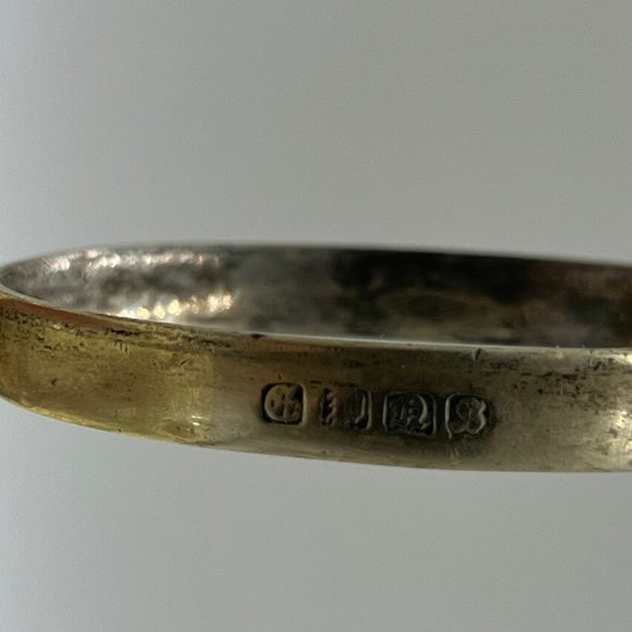 Rare! Royal Doulton "The Hunting Man" collectors plate D.6282 With silver plate - Picture 3 of 8